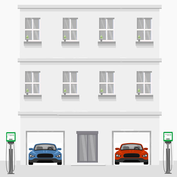 עמדות טעינה לבית משותף